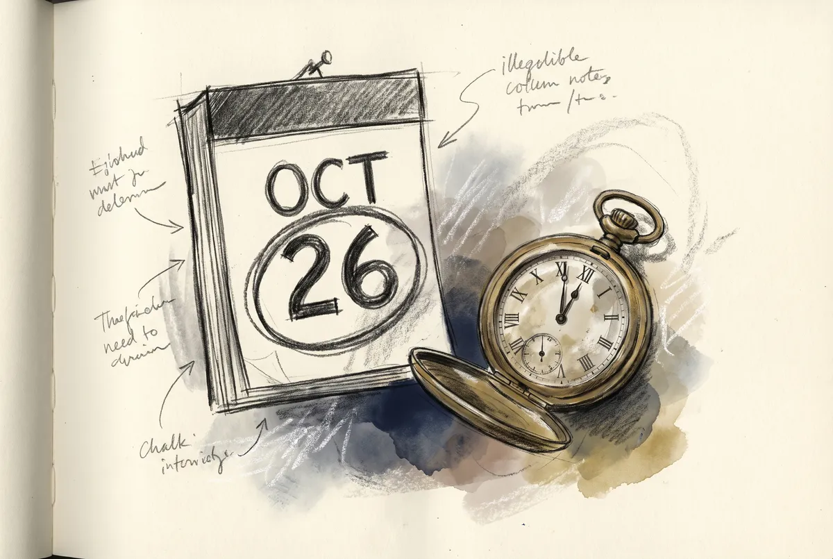 Chapter illustration — The Last-Minute Panic
