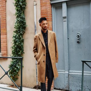 A Chesterfield overcoat by Sam's Menswear
