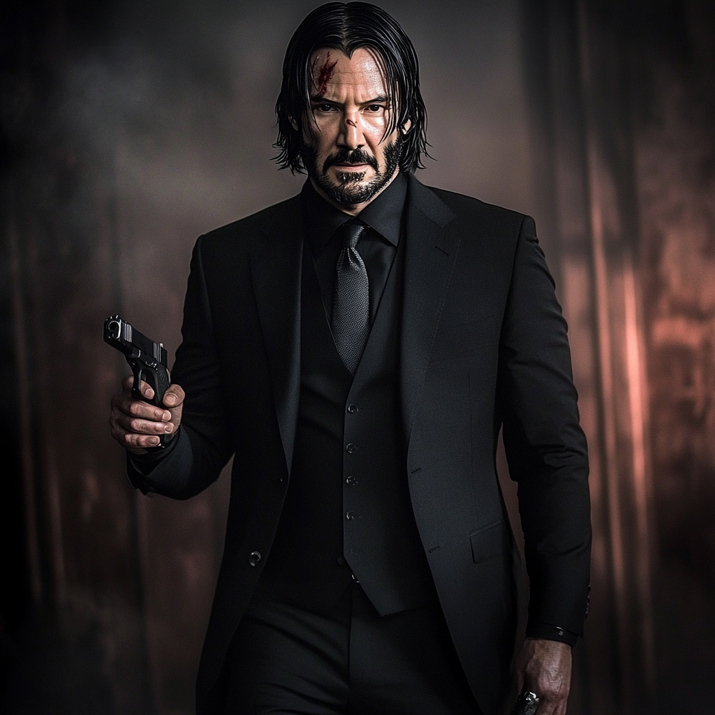 Bulletproof custom suit john wick by Sam's menswear Toronto