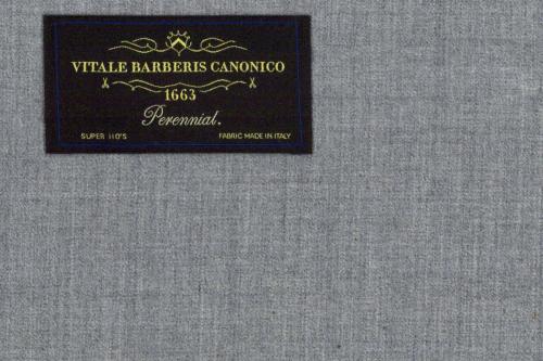 Vitale Barberis Canonico Revenge Super 110s - Italy Fabric - Light Grey